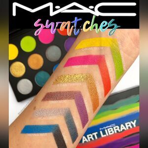 MAC It's Designer Neon Art Library Eyeshadow Palette